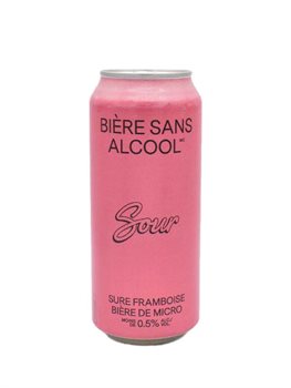 BSA / Bière Sans Alcool BSA Sour Framboise - Broue Ha Ha