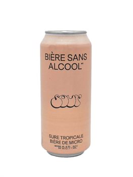 BSA / Bière Sans Alcool BSA Sour Tropicale - Broue Ha Ha