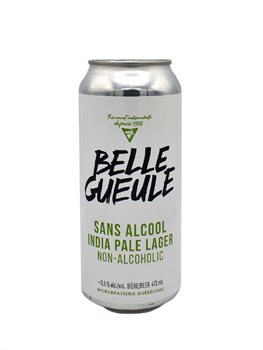 Brasseurs RJ Belle Gueule - India Pale Lager Sans Alcool - Broue Ha Ha