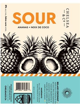 Chelsea & Co. Sour Ananas + Noix de Coco - Broue Ha Ha