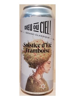 Dieu du Ciel Solstice dÉté Framboises - Broue Ha Ha