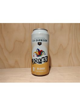 Garnison Joker Blonde Sans Alcool - Broue Ha Ha