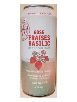 Gose Fraises Basilic