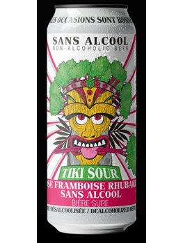 Lagabière Tiki Sour Gose Framboise Rhubarbe Sans Alcool - Broue Ha Ha