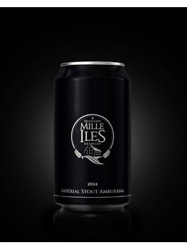 Mille Îles Impérial Stout Amburana (Monochrome Noire 2024) - Broue Ha Ha