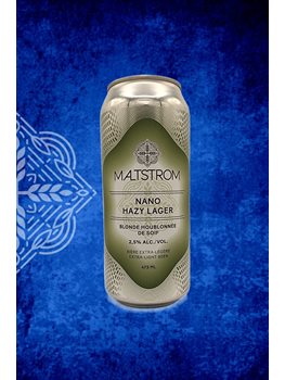 Maltstrom Nano Hazy Lager - Broue Ha Ha