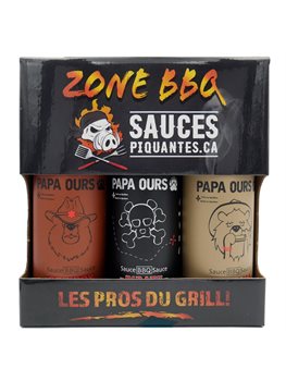 Coffret BBQ Papa Ours Cowboy