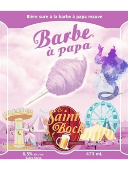 Barbe à Papa Mauve